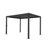 Pergola ogrodowa MIRADOR 80 Solid 3 x 3m Antracyt